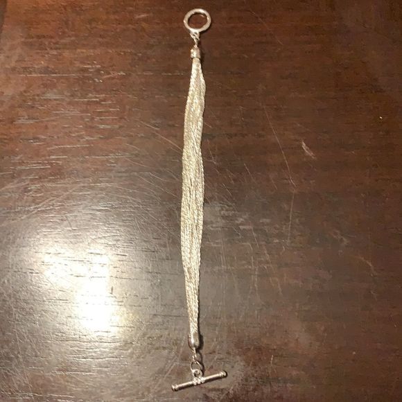 ❌Silver Multi Strand Chain Bracelet - Picture 2 of 9